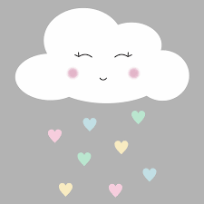 Topo de bolo personalizado chuva de amor material/composição: Adesivo De Parede Chuva De Amor Rosa 60cm Grao De Gente