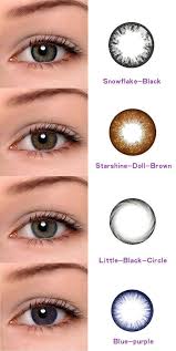 Snowflake Black Starshine Doll Brown Little Black Circle And Blue Purple Microeyelenses Com Best Chea Contact Lenses Colored Eye Lens Colour Purple Contacts