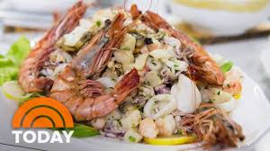 Barbecued prawns with thai dipping sauce. The Scottos Feast Of The Seven Fishes Makes A Real Italian Christmas Eve Dinner Today Youtube