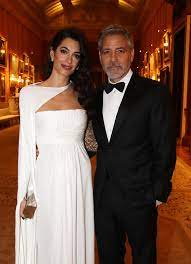 According to him, george clooney's son alexander is a thug and a moose, and his daughter ella is very elegant. George Clooney Wife Amal Go Glam For Dinner With Family In Italy Report