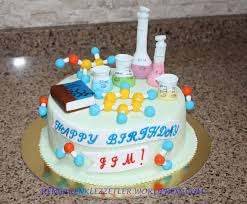 Birthday Cake For Teacher Birthday Cake For An Organic Chemistry Teacher Chemist Cake Science Cake Science Cake Teacher Birthday Cake Teacher Cakes