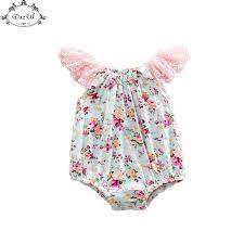 Baby Girl Irritar Sunsuit Bolha Floral Padrao Romper Rendas Romper Manga Flutter Sleeve Floral Romper Crianca Romper Do Bebe Baby Romper Floral Romper Ruffledsunsuit Toddler Aliexpress