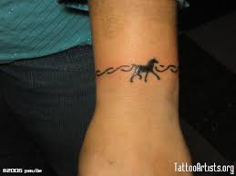 Simple Little Design Tattoo Artists Org Tattoos Horse Tattoo Cool Wrist Tattoos