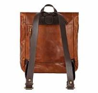 Mochila de cuero con tapa enrollable - The Secret History