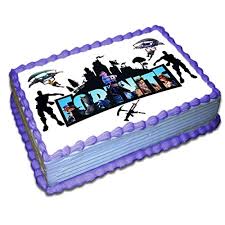 You're invited to celebrate fortnite's 2nd birthday! Battle Royale Cake Topper 1 4 8 5 X 11 5 Inches Birthday Cake Topper Amazon Com Grocery Gourmet Food