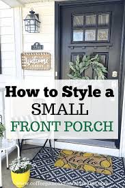 Small Front Porch Decor 7 Budget Friendly Decorating Ideas Coffee Pancakes Dreams Small Front Porches Decorating Ideas Small Front Porches Front Porch Decorating