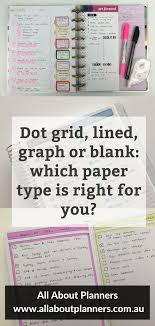 Lined Dot Grid Graph Or Blank What Paper Type Is Right For Your Bullet Journal All About Planners In 2020 Bullet Journal Dot Grid Notebook Printable Graph Paper