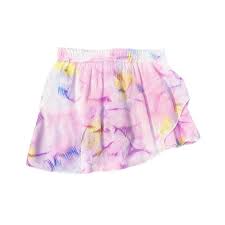 White womens boho elastic waist flower eyelet beach summer sun long maxi skirttop rated seller. Flowers By Zoe Pastel Tie Dye Skirt Pumpkin And Bean