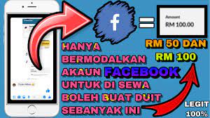 Selamat datang guys di channel saya,kali ini saya mau berbagi cara dapatkan uang di internet mudah dan cepat,tidak ada salahnya anda memanfaatkan hp androidmu sbagai penghasil uang. Dapat Duit Percuma Rm 50 Dan Rm 100 Hanya Dengan Sewakan Akaun Facebook Buat Duit Tanpa Modal 2020 Youtube