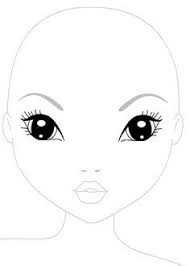 Top Model Base By Fantasy Voice Doll Face Paint Doll Painting Doll Face