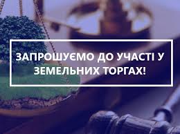 Оголошення про проведення земельних торгів (у формі аукціону) з продажу права оренди на земельну ділянку комунальної власності Драбівської селищної ради