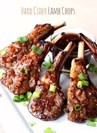 Hard Cider Lamb Chops Lamb Chop Recipes Lamb Recipes Lamb Chops