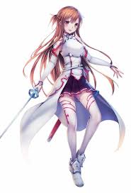 Asuna (ggo) is a character from yuuki asuna. Hd Wallpaper Sword Art Online Yuuki Asuna White Background Women Beauty Wallpaper Flare