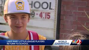 Lake Mary All-Stars return back to school