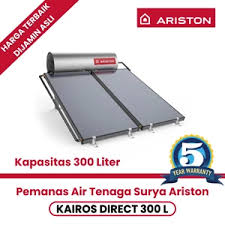 Melayani pemasangan dan ke seluruh indonesia. Jual Pemanas Air Solar Water Heater Ariston Kairos Direct 300 Liter Garansi Home Sweet Home Jakarta Indotrading