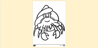 How to draw hermit crab easyhow to draw a hermit crab step by step,how to draw a hermit crab easy,how to draw a hermit crab. Free Hermit Crab Colouring Page Colouring Sheets