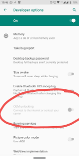 How do i can change them. Unlock Oem Grayed Out Anyone Knows What It Means R Moto Z