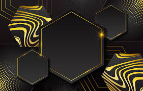 Black and white calligraphy stripes. Black Gold Geometric Background 2112059 Vector Art At Vecteezy