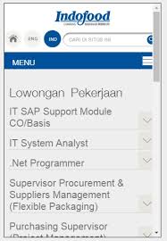 Lowongan kerja pt indofood tanjung morawa. Daftar Online Lowongan Kerja Di Indofood Dibacaonline