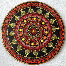 Key points about jaundice in adults if damage to the liver is severe, jaundice may be accompanied by serious problems, such as deterioration of brain function and a tendency to bleed or bruise. Round Hand Painted Mandala Dot Art On A 20 Inches 50 Cm Canvas Colors Red Yellow Orange Golden Mandala Rock Art Mandala Art Lesson Mandala Design Art