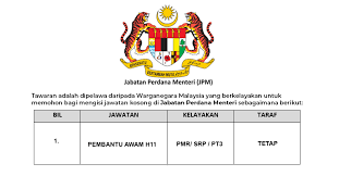 Please consider supporting us by giving a social vote after downloading. Jawatan Kosong Di Jabatan Perdana Menteri Jpm 1 156 Kekosongan Seluruh Negara Jobcari Com Jawatan Kosong Terkini