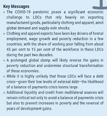Covid 19 Pandemic Deals A Huge Blow To The Manufacturing Exports From Ldcs Department Of Economic And Social Affairs