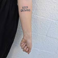 Adults often see a hat, while children (and adults with an imagination) see a. Keep Growing Tattoo By Yeahdope Tattoogrid Net