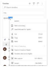 Use The Rich Text Editor Control In Power Apps Power Apps Microsoft Docs
