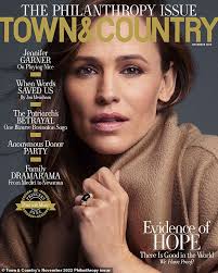 Jennifer Garner looks glamorous for the cover of Town & Country as she  talks about her nice persona