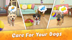 Play with fun dog puppies, train, care and collect dogs in pet simulation game Dog Town Pet Shop Game Care Play With Dog Download Apk Application For Free