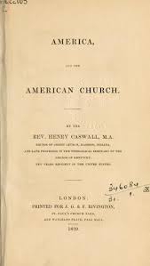 America and the American church. by Henry Caswell