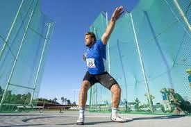 This angle was chosen due to its simple geometry. Discus Throw