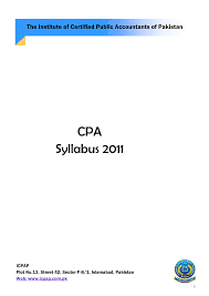 Complete Cpa Syllabus Artificial Intelligence Csc 411 Bu