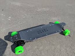 They are inefficient as they have to balance the rider and drive forward at the same time. First Build Dual 6374 12s4p 107mm Abec 11s Electricskateboarding