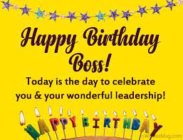 Maybe you would like to learn more about one of these? 70 Birthday Wishes For Boss Happy Birthday Boss Ultima Status