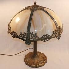 Antique Slag Glass Lamps Collectors Weekly