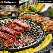 Magal korean bbq · 3. Magal Surabaya Mapo Galmaegi Korean Bbq Awaits Try Our Signature Beef Combo Served With Fresh Prawns And Mushrooms To Pamper Your Tastebuds So Yummy