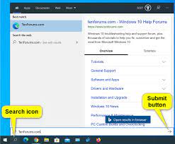 Enhance teamwork and collaboration with integrated boards and box file. Add Or Remove Submit Button In Search Box In Windows 10 Tutorials