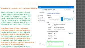 Or you have installed windows 10 on a new computer and when after some time windows asks you for activation, you do not have the key to. Window 10 Product Key Activation Key 2019 By Official Lena Issuu
