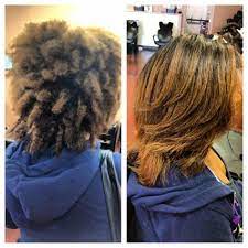 Keratin Before And After Pic Done At Mia S Dominican Salon On Sunday By Hade Always Call To See If There A Keratin Treatment Keratin Hair Treatment Hair Skin