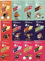 1989 Cadbury Goldie Bars Wrappers Set New Zealand Bar Wrappers Cadbury Kiwiana