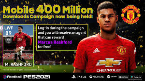 Marcus rashford awarded mbe in queen's birthday honors list. Marcus Rashford Mbe On Twitter Congratulations Pes2021 400 Million Downloads On Mobile Mobile 400 Million Download Campaign Is Now Being Held Log In During The Campaign And You Will Receive An Agent That