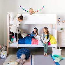 Babyletto On Instagram Sleepovers Are More Fun With Our New Tiptoe Bunk Bed Available Now On Babyletto Com Bunk Beds Kids Bedroom Bed
