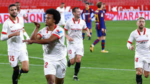 Eso sí, el sevilla parte con la ventaja de dos goles. Y Kounde Se Vistio De Maradona El Espectacular Gol En El Sevilla Vs Barcelona De Semifinales De La Copa Del Rey Goal Com