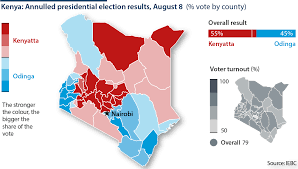 Odm party candidate malack matara put a sturdy lead to secure victory in the thursday mini polls in kiamokama, kisii. Kenya Annulled Presidential Election Results Oxford Analytica Daily Brief