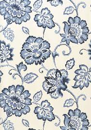 Black And White Floral Pattern Wallpaper Alexa Navy And White T4920 Collection Jubilee From Thibaut Blue Floral Wallpaper Floral Wallpaper Thibaut Wallpaper
