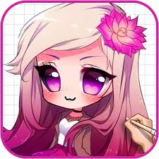 Moreover, you can inculcate it in some temporary tattoos made from henna. Amazon Com How To Draw Cute Anime Chibi Girl Step By Step Appstore For Android
