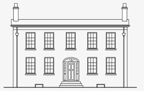 A professional organizer offers advice on how to tidy up your home without feeling overwhelmed. Square Symmetry House Georgian Colonial House Drawing Hd Png Download Kindpng