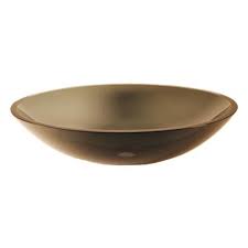novatto scempio clear grey oval glass