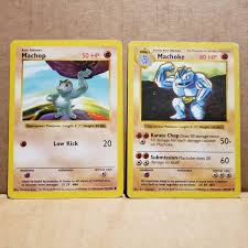 On valentines day 2021, one auction for a psa 10 charizard ended at $15,000. Mavin Machop Machoke Shadowless Base Set Pokemon Cards